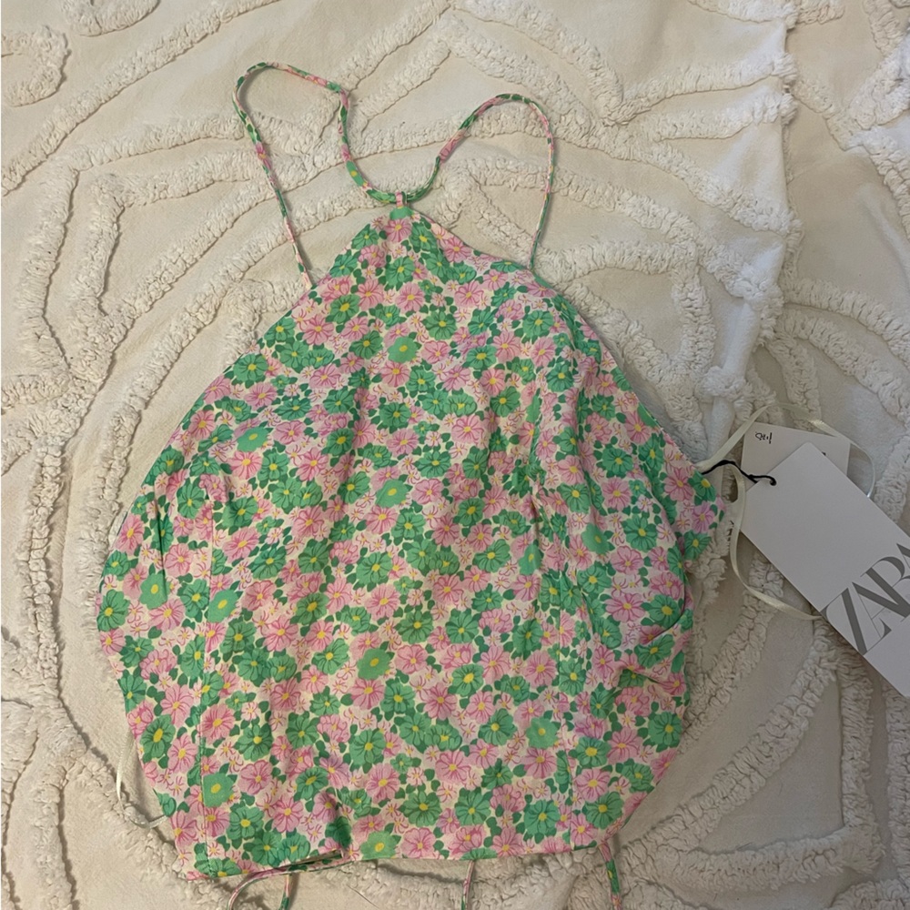 Zara flora top